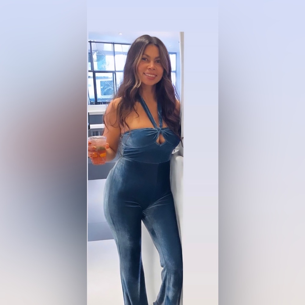 Urban Outfitters one piece velvet jumpsuit! Only worn once and fits perfectly!